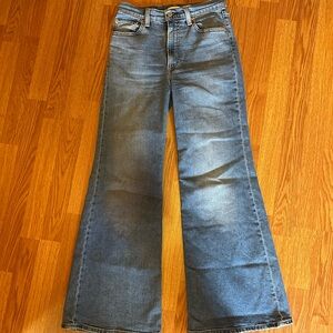 Levi's Medium Blue Flare Jeans